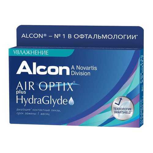 Контактные линзы ALCON Air Optix plus HydraGlyde 6 линз -2,25 в Горздрав