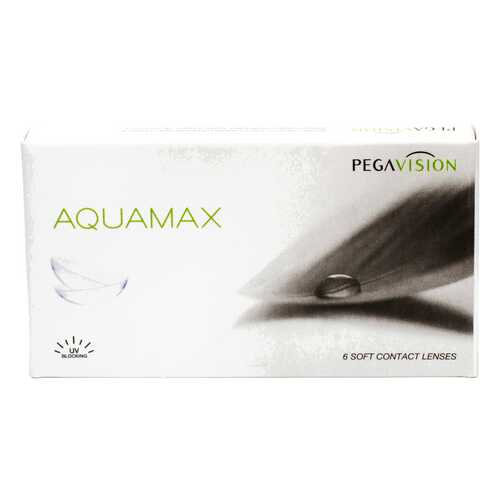 Контактные линзы AQUAMAX 6 линз R 8,6 -3,00 в Горздрав