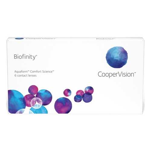 Контактные линзы Biofinity 6 линз -2,75 в Горздрав