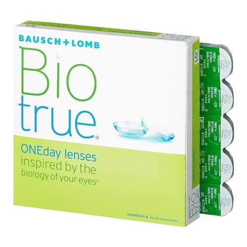 Контактные линзы Biotrue ONEday 90 линз -3,50 в Горздрав