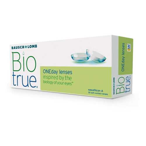 Контактные линзы Biotrue ONEday BC 8,6; D -6,00 30 шт. в Горздрав