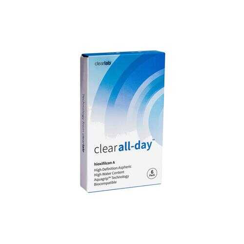 Контактные линзы ClearLab Clear All-Day 6 линз R 8.6 -02,50 в Горздрав
