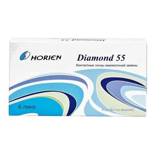 Контактные линзы Diamond 55 6 линз R 8,6 -2,00 в Горздрав