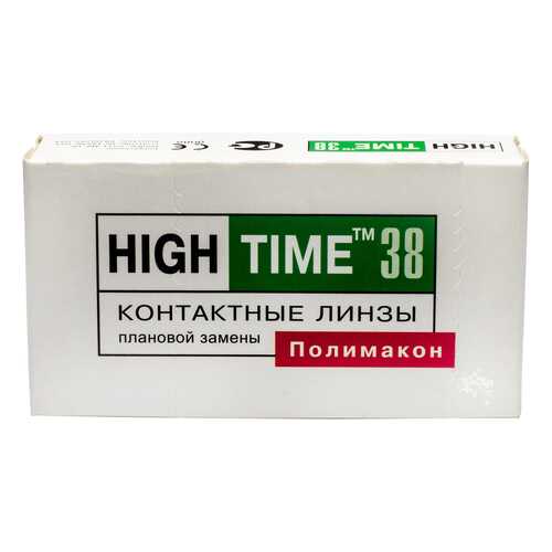 Контактные линзы High Time 38 4 линзы R 8,6 -8,00 в Горздрав