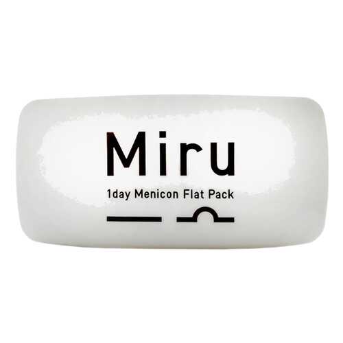 Контактные линзы Miru 1 day Menicon Flat Pack -3,25 30 шт. в Горздрав