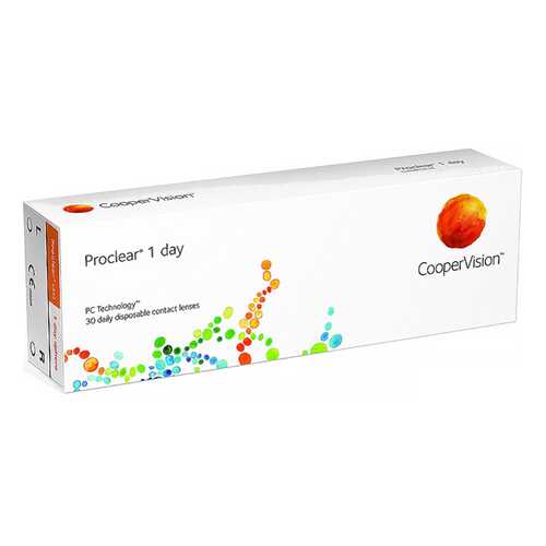 Контактные линзы Proclear 1 Day 30 линз R 8,7 -8,50 в Горздрав