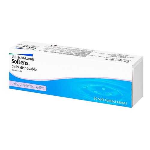 Контактные линзы Soflens Daily Disposable 30 линз +5,75 в Горздрав