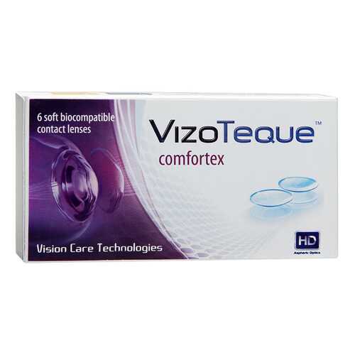 Контактные линзы VizoTeque Comfortex 6 линз R 8,6 -5,50 в Горздрав