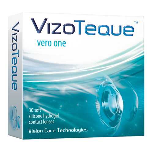 Контактные линзы Vizoteque Vero One 30 линз R 8,6 -4,25 в Горздрав