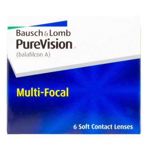 Контактные линзы PureVision Multi-Focal 6 линз low -3,25 в Горздрав