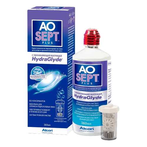 Раствор Aosept Plus HG 360 мл в Горздрав