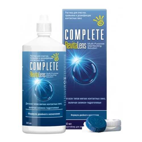 Раствор Complete RevitaLens 360 мл в Горздрав