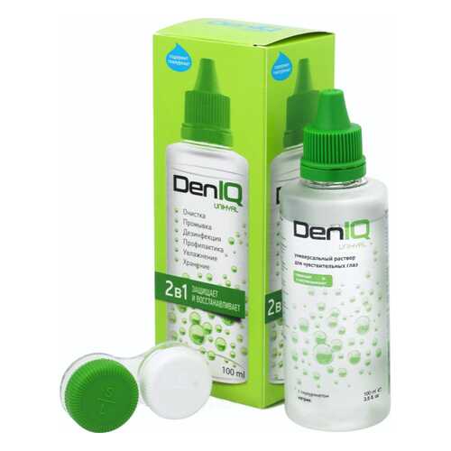 Раствор DenIQ Unihyal 100 мл + контейнер в Горздрав