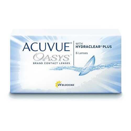 Контактные линзы Acuvue Oasys for Astigmatism with Hydraclear Plus 6 R 8,6 -5,50/-0,75/70 в Горздрав