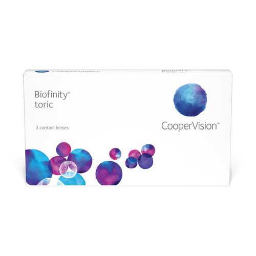 Контактные линзы Biofinity Toric 3 линзы R 8,7 +5,50/-0,75/10 в Горздрав