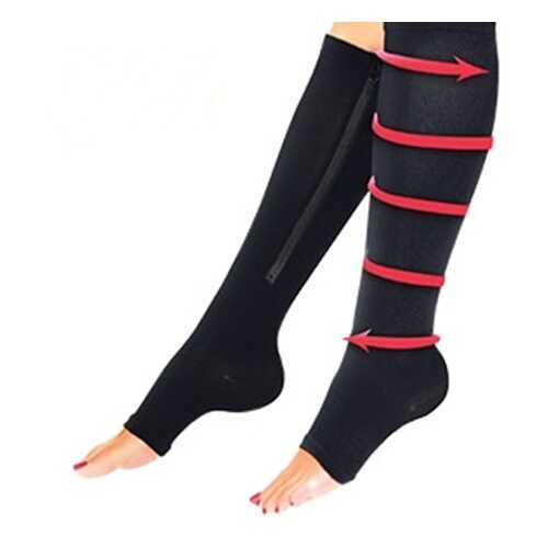 Гольфы компрессионные ZIP SOX чёрный р.L 8000090 в Горздрав