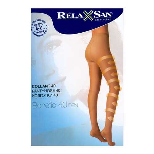 Колготки компрессионные Relaxsan Collant 140 den р.2 телесные в Горздрав