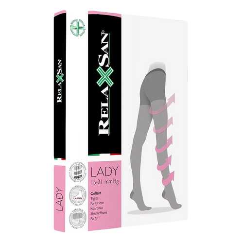Колготки компрессионные Relaxsan Collant 70 den р.3 черные в Горздрав
