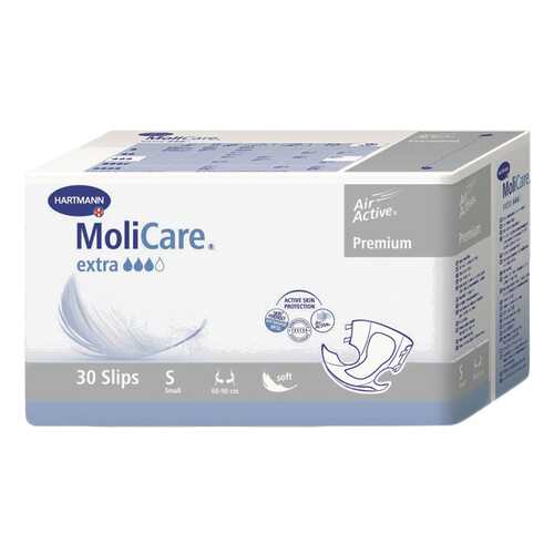 Подгузники для взрослых, S, 30 шт. MoliCare Premium Extra в Горздрав