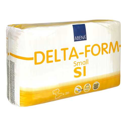 Подгузники для взрослых S1, 20 шт. Abena Delta-Form в Горздрав