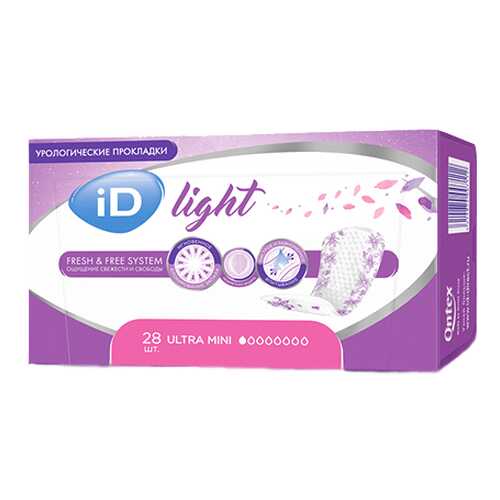 Урологические прокладки iD light mini 28 шт. в Горздрав