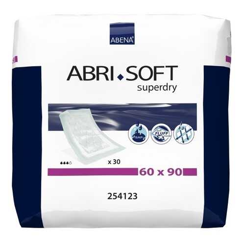 Впитывающие пеленки, 90x60 см, 30 шт. Abena Abri-Soft Superdry в Горздрав