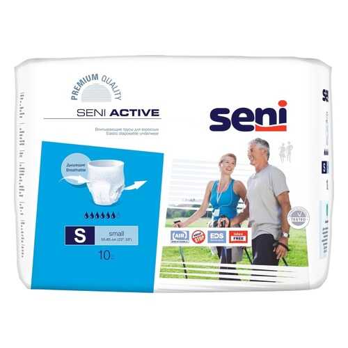 Впитывающие трусы для взрослых, S, 10 шт. Seni Active в Горздрав