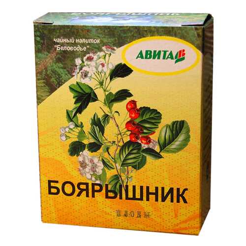 Боярышник Авита плоды 50 г в Горздрав