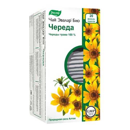 Чай Эвалар БИО череда, 20 фильтр-пакетов в Горздрав