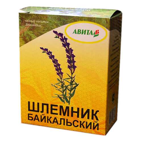 Шлемник байкальский Авита трава для заваривания 25 г в Горздрав