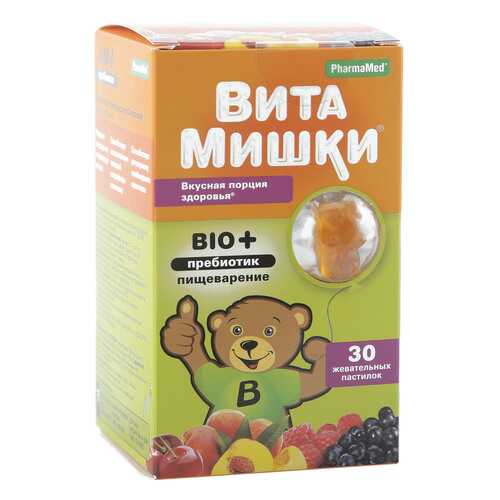 ВитаМишки Био+ паст.жев. 2,5 г 30 шт. в Горздрав