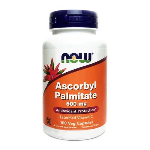 Ascorbyl Palmitate Now капсулы 500 мг 100 шт. в Горздрав