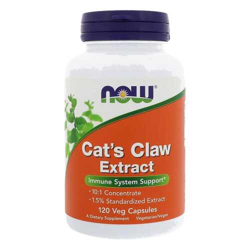 Добавка для иммунитета NOW Cat's Claw Extract 120 капс. в Горздрав