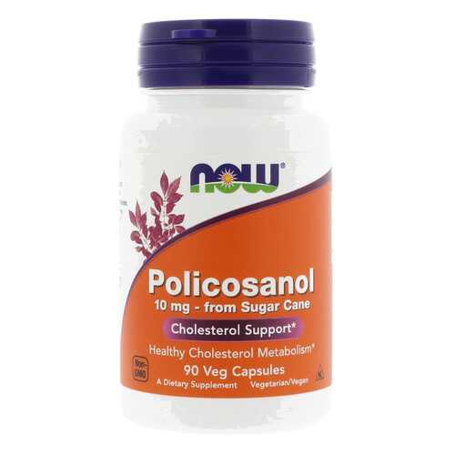 Добавка для сердца и сосудов NOW Policosanol 90 капсул в Горздрав
