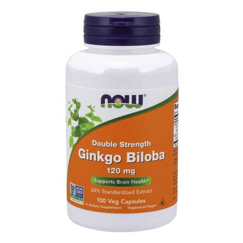 Многокомпонентный препарат NOW Ginkgo Biloba 50 капс. нейтральный в Горздрав