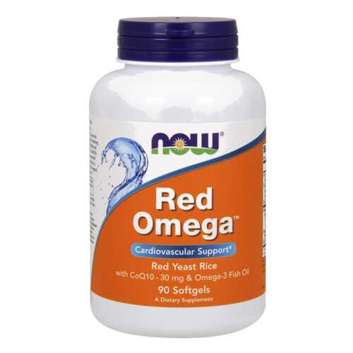 Omega-3 Now Red Omega 90 гелевых капсул в Горздрав