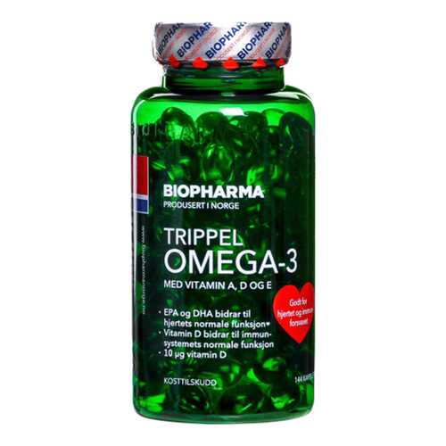 Тройная Омега-3 Biopharma капсулы 144 шт. в Горздрав